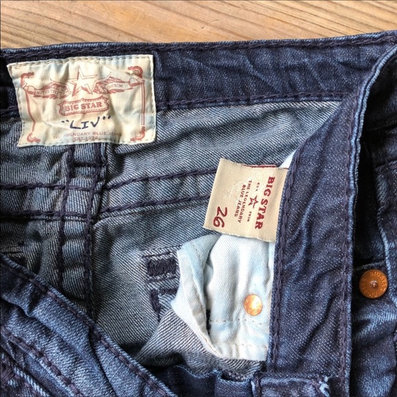 Big Star Liv Capris Factory distressed - Picture 5 of 8